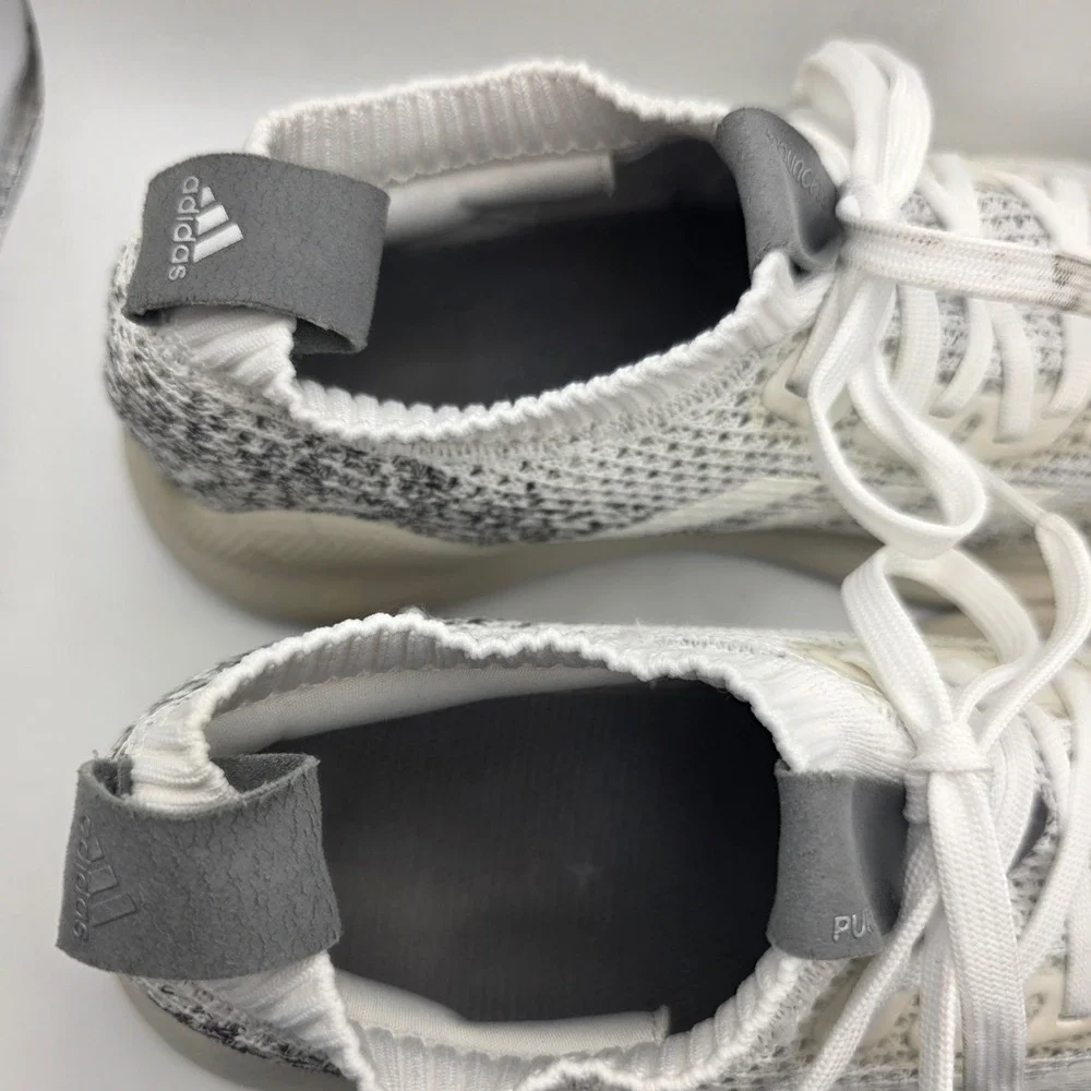 Adidas Purebounce+ Street Mens Running Shoes White Grey Knit Sneakers G27988